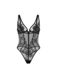 Боді Мереживне Victoria's Secret Very Sexy Rose Lace Plunge Teddy_3