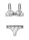 Комплект білизни Victoria's Secret Dream Angels Demi Embroidery Bra & Thong Panty_2