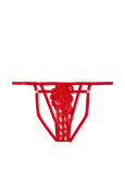 Комплект Білизни Victoria's Secret Very Sexy Strappy Embroidered Open Cup Balconette Bra & Band of Lovers Bikini Panty_4