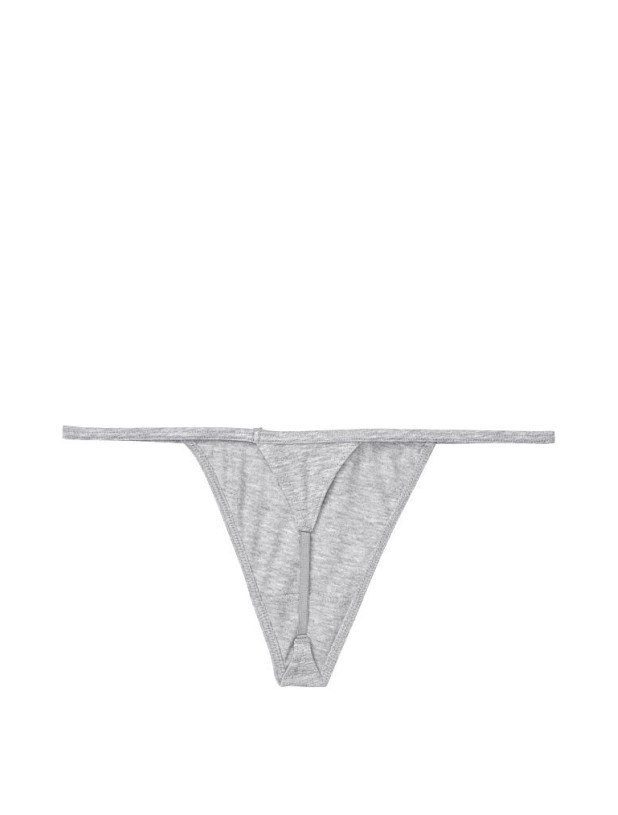 Трусики Стринги из Хлопка Victoria's Secret Stretch Cotton V-String Panty_4