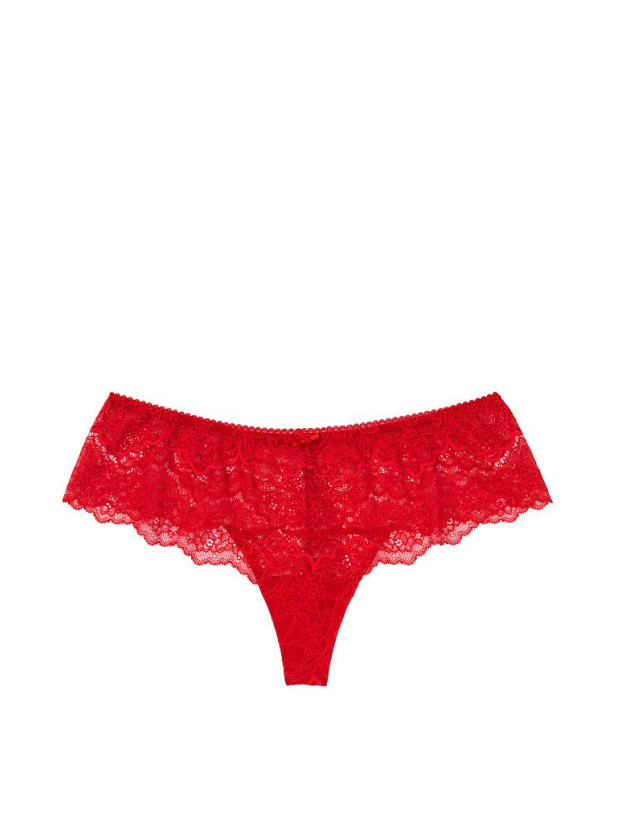 Комплект Білизни Victoria's Secret Dream Angels Lightly Lined Wireless Bra & Lace Hipster Thong Panty_5