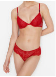 Комплект Білизни Victoria's Secret Dream Angels Lightly Lined Wireless Bra & Lace Hipster Thong Panty_8