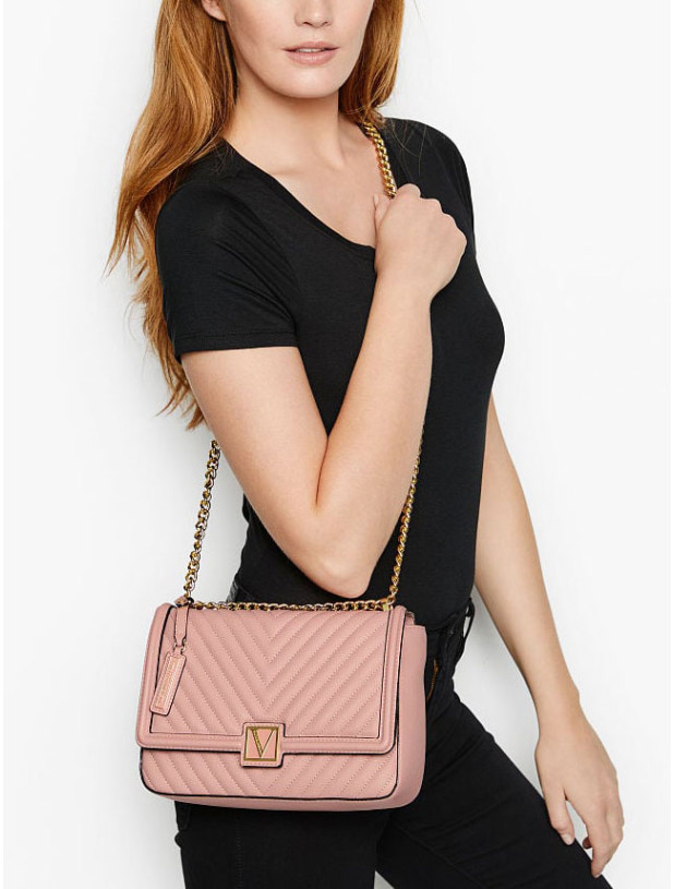 Сумка через Плече Victoria's Secret The Victoria Medium Shoulder Bag_3