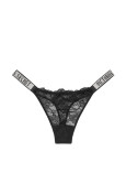 Трусики со Стразами Victoria's Secret Very Sexy Bombshell Shine Strap Lace Thong Panty_1