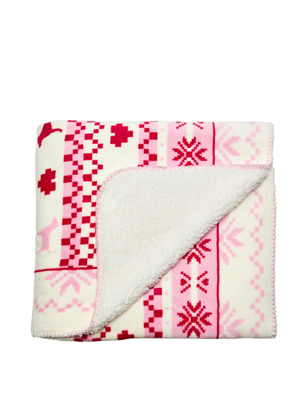 Флісовий Плед Ковдра Victoria's Secret Cozy-Fleece Blanket_2