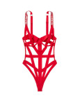 Боди Тедди со Стразами Victoria's Secret Very Sexy Banded Logo Shine Strap Teddy_3