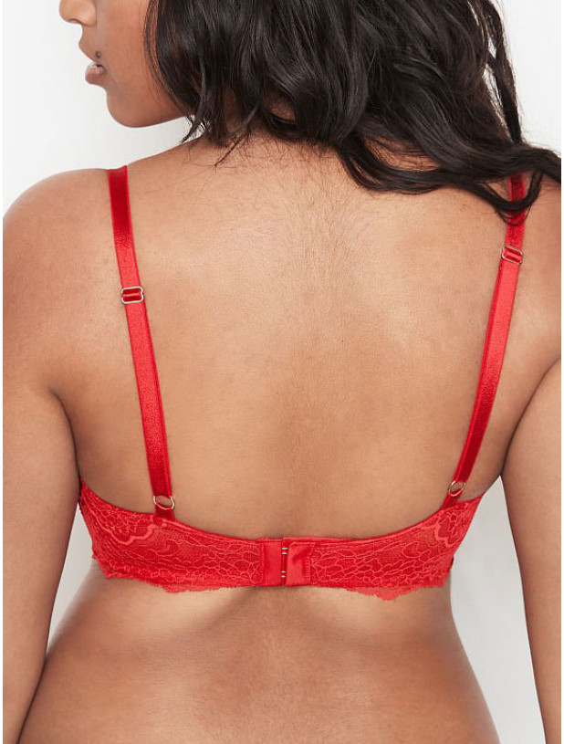 Комплект Білизни Victoria's Secret Dream Angels Lightly Lined Wireless Bra & Lace Hipster Thong Panty_7