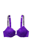 Комплект Білизни зі Стразами Victoria's Secret Very Sexy Bombshell Add-2-cups Shine Strap Lace Push-up Bra & Bikini Panty_2