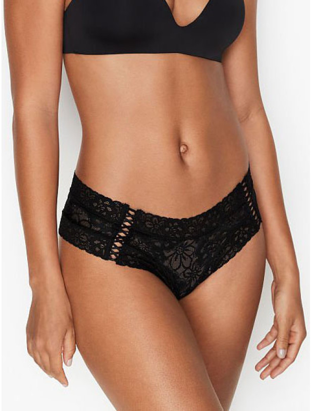 Комплект Білизни Пуш-ап  Victoria's Secret Sexy Tee Lace Push-Up Bra & Lacie Lace-Up Cheeky Panty_7