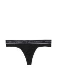 Трусики Стрінги Victoria's Secret Logo Cotton Thong Panty_3
