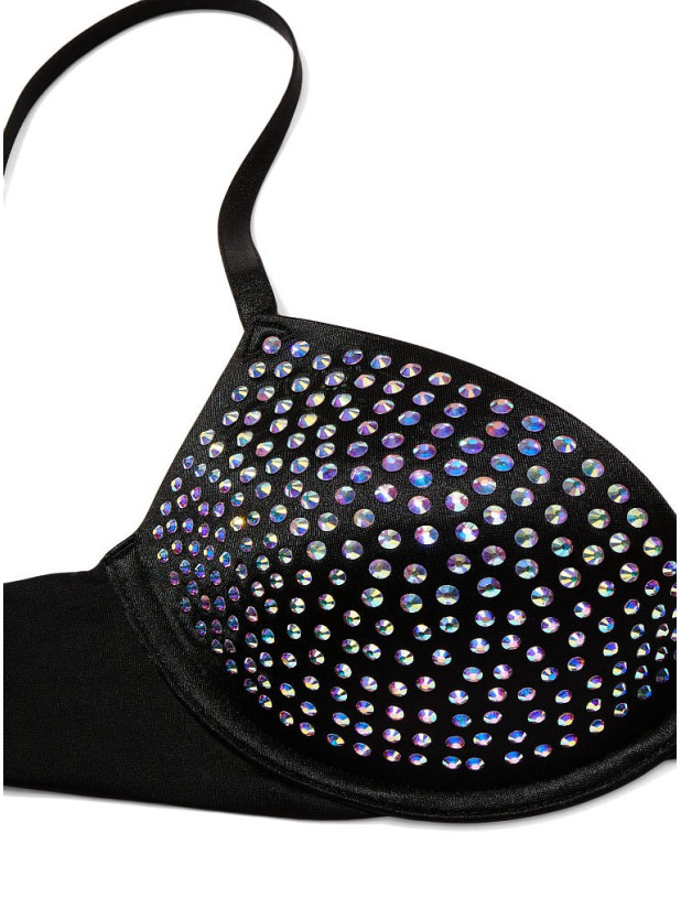 Бюстгальтер зі Стразами Victoria's Secret Very Sexy Lightly Lined Embellished Demi Bra_4