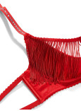 Комплект Білизни Victoria's Secret Very Sexy Fringe Open Quarter Cup Bra & Fringe V-string Panty_5