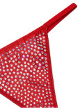 Комплект Білизни зі Стразами Victoria's Secret Very Sexy Lightly Lined Embellished Demi Bra & Subtle Shine V-String Panty_7