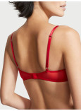 Комплект Білизни зі Стразами Victoria's Secret Dream Angels Wicked Unlined Bow Balconette Bra & Sheer Mesh Ribbon Cheekini Panty_6