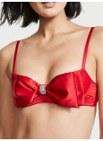 Комплект Білизни зі Стразами Victoria's Secret Dream Angels Wicked Unlined Bow Balconette Bra & Sheer Mesh Ribbon Cheekini Panty_5