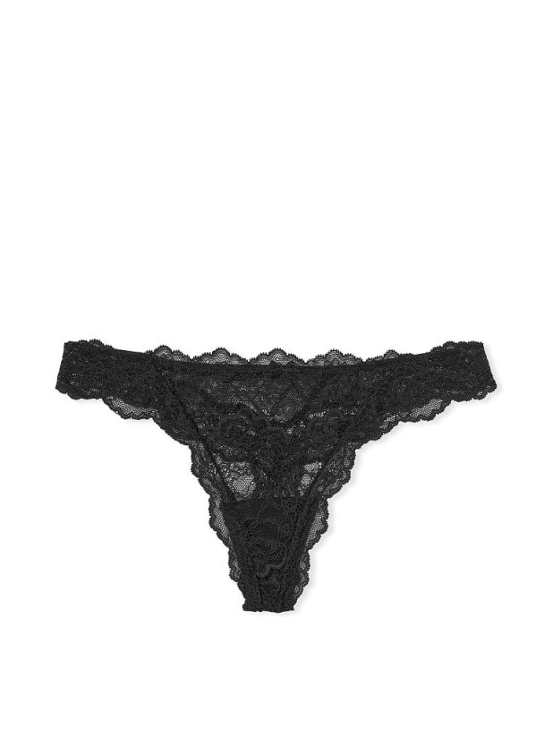 Комплект Білизни Victoria's Secret Dream Angels Lightly Lined Wireless Bra & Floral Lace Thong Panty_6