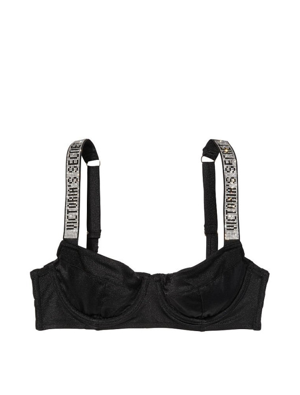Купальник со Стразами Victoria's Secret Shine Strap Wicked Bikini Top & Barbados Bikini Bottom_3