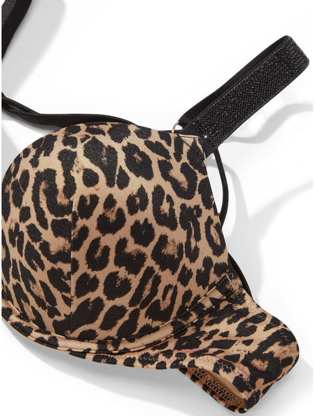 Купальник Пуш-ап со Стразами Victoria's Secret Shine Strap Bombshell Push-Up Bikini Top & Brazilian Bikini Bottom_6