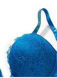 Комплект Білизни зі Стразами Victoria's Secret Very Sexy Bombshell Add-2-Cups Lace Shine Strap Push-Up Bra & Brazilian Panty_4