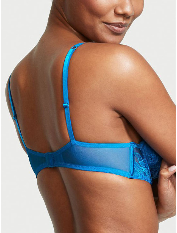 Комплект Білизни зі Стразами Victoria's Secret Very Sexy Bombshell Add-2-Cups Lace Shine Strap Push-Up Bra & Brazilian Panty_6