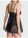 Пеньюар Victoria's Secret Very Sexy La Fleur Sheer Mesh & Lace Babydoll_2