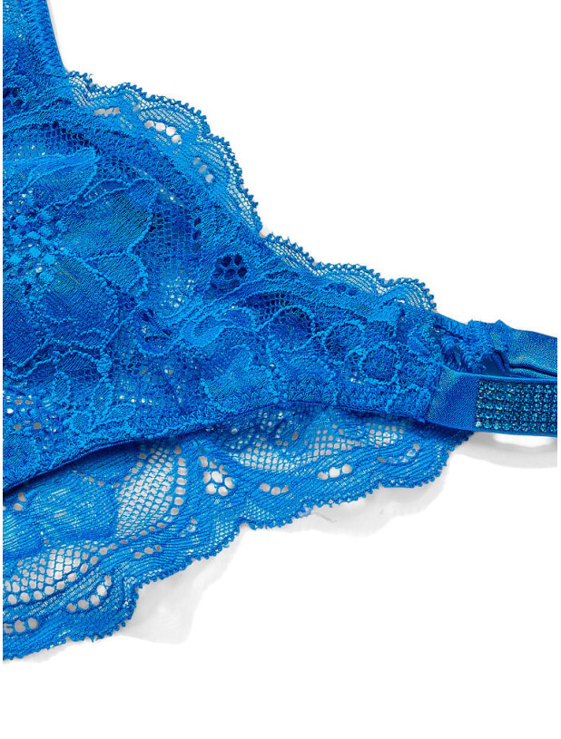 Комплект Білизни зі Стразами Victoria's Secret Very Sexy Bombshell Add-2-Cups Lace Shine Strap Push-Up Bra & Brazilian Panty_8