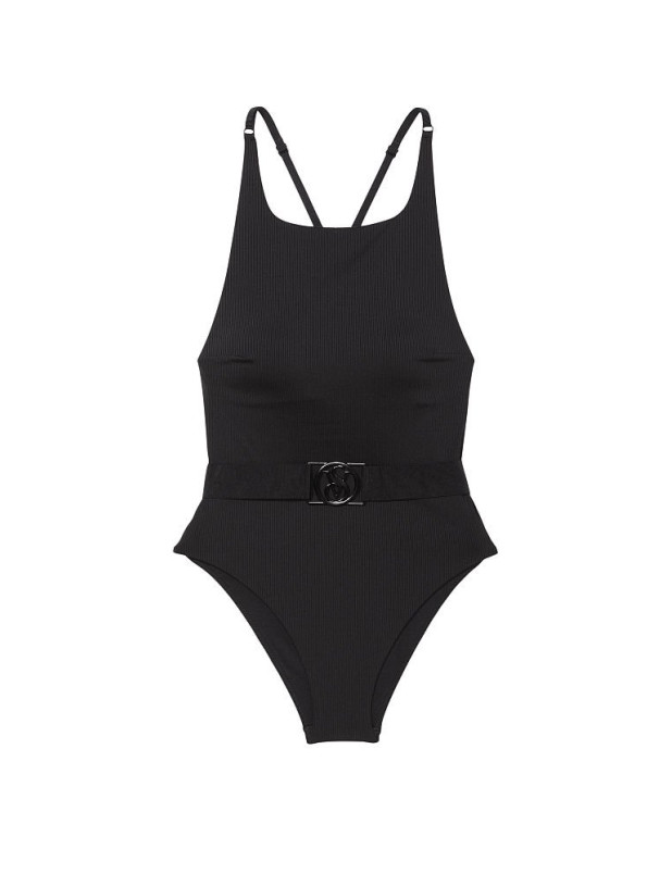 Суцільний Купальник Монокіні Victoria’s Secret Wild Wanderer Belted High-Neck One-Piece Swimsuit_2
