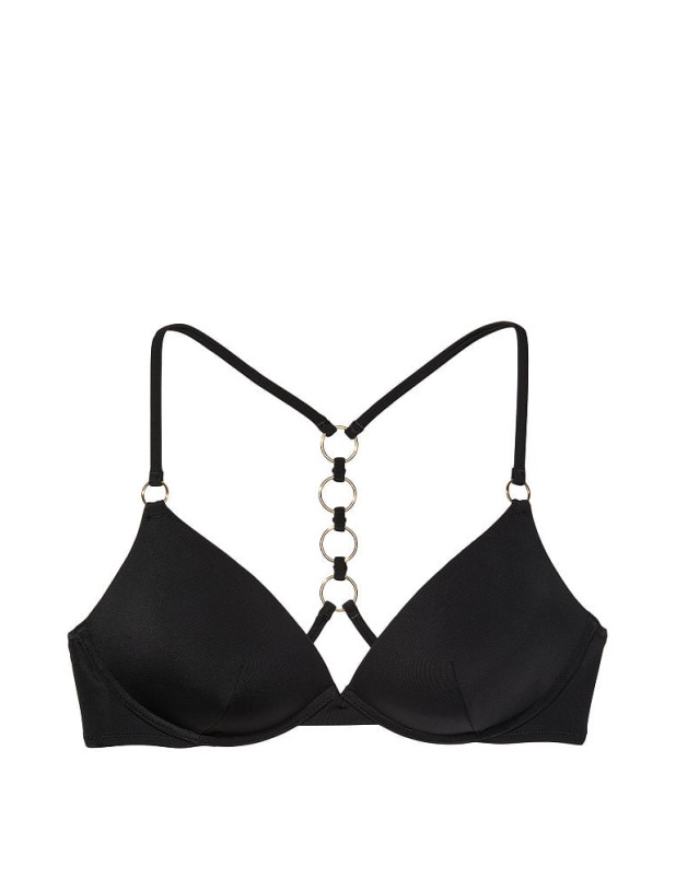 Купальник Пуш-ап Victoria's Secret Rings Wireless Push-Up Swim Top & Cheeky Bikini Bottom_4