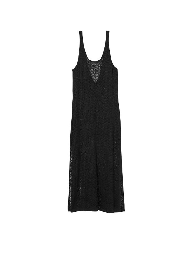 Туника Вязаная для Пляжа Victoria's Secret Crochet Maxi Dress Cover-Up_3