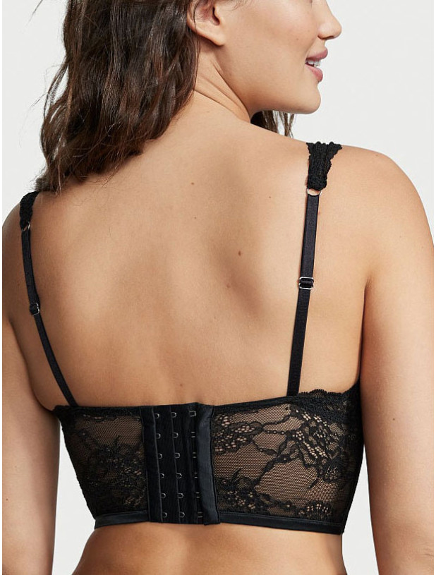 Комплект Білизни з Корсетом Victoria's Secret Very Sexy La Fleur Lace-Up Corset Top & Corded Thong Panty_7