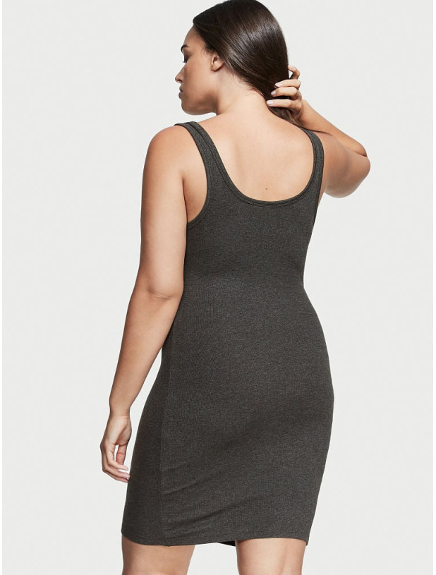 Нічна Сорочка-Сукня Victoria's Secret Ribbed Modal Tank Sleepshirt_3