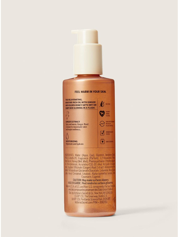 Олія для Тіла Victoria's Secret PINK Honey Ginger Oil_2