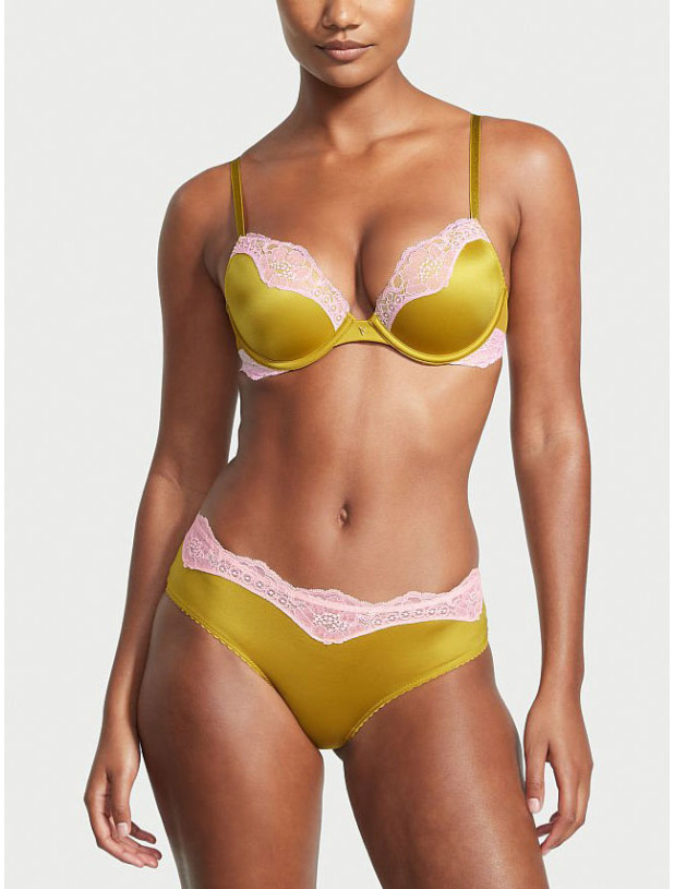 Комплект Білизни Пуш-ап Victoria's Secret Very Sexy Push-Up Bra & Lace Trim Cheeky Panty_2