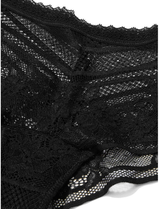 Комплект Білизни Пуш-ап Victoria's Secret Sexy Tee Lace Push-Up Bra & Lacie Floral Stripe Cheeky Panty_5