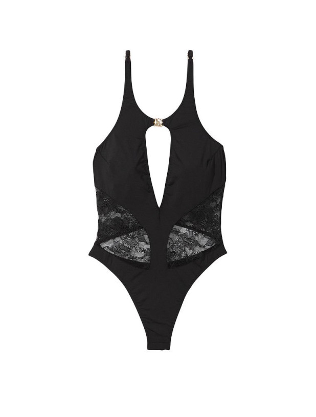 Боді Victoria's Secret Very Sexy So Obsessed High Neck Teddy_3