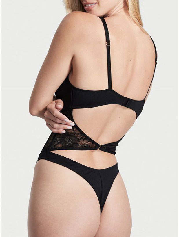 Боді Victoria's Secret Very Sexy So Obsessed High Neck Teddy_2