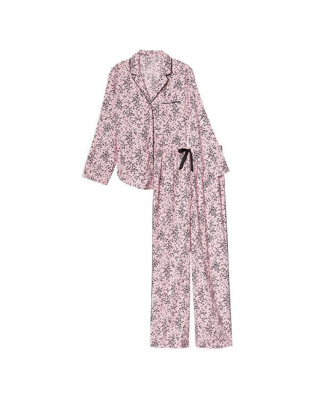 Піжама Фланелева Victoria's Secret Flannel Long Pajama Set_3