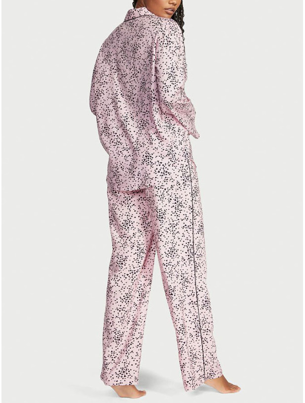 Піжама Фланелева Victoria's Secret Flannel Long Pajama Set_2