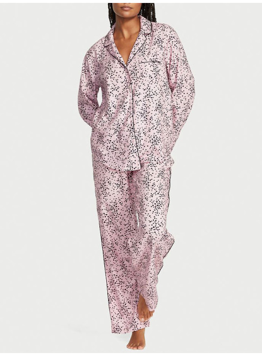 Піжама Фланелева Victoria's Secret Flannel Long Pajama Set