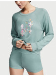 Піжама з Шортами Victoria's Secret Modal Terry Crewneck Short Set_2