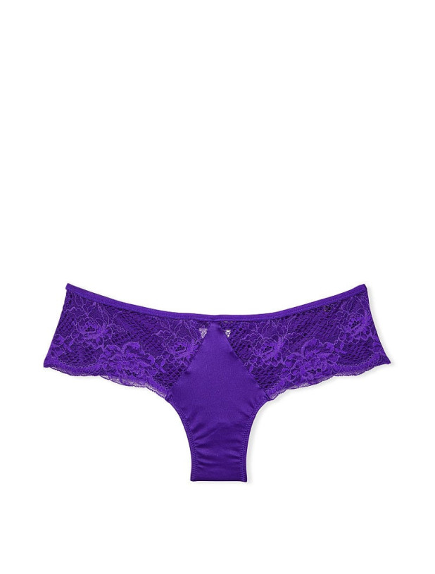 Комплект Білизни з Мереживом Victoria's Secret Very Sexy Push-Up Bra & Fishnet Floral Cheeky Panty_6