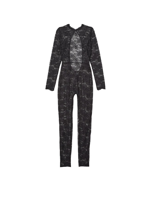 Прозорий Мереживний Боді-комбінезон Victoria's Secret Very Sexy Sheer Lace Catsuit_3