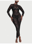 Прозорий Мереживний Боді-комбінезон Victoria's Secret Very Sexy Sheer Lace Catsuit_5