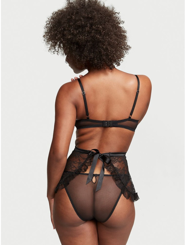 Пеньюар Victoria's Secret Very Sexy Wicked Lace Open Back Babydoll_2