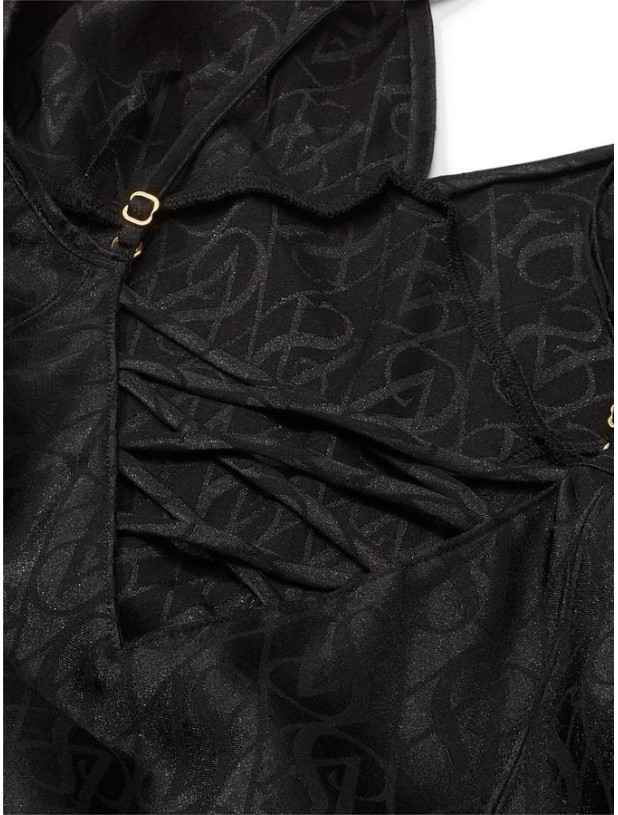 Сукня/Нічна Сорочка Сліп Дрес Victoria's Secret Icon Satin Midi Slip_4