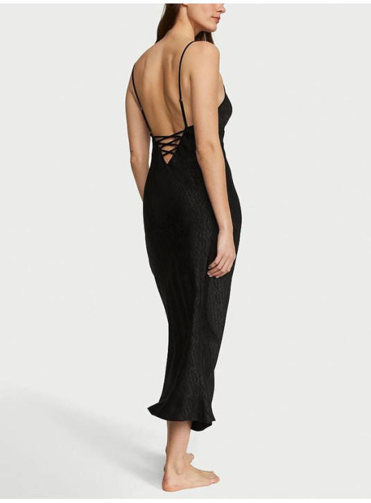Сукня/Нічна Сорочка Сліп Дрес Victoria's Secret Icon Satin Midi Slip