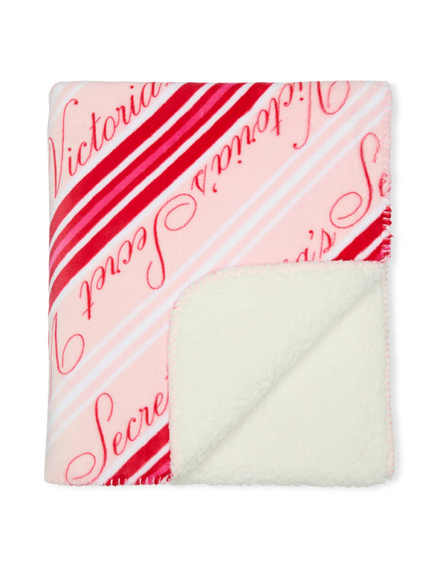 Флісовий Плед Ковдра Victoria's Secret Cozy-Fleece Blanket_4