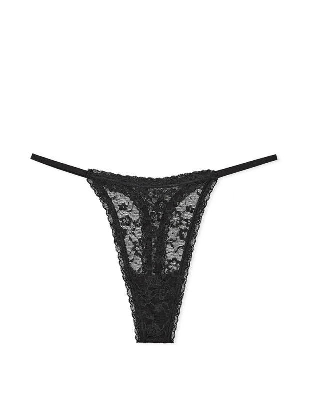 Комплект Білизни Victoria's Secret Sexy Tee Lacie Lightly Lined Demi Bra & Lace String Thong Panty_7