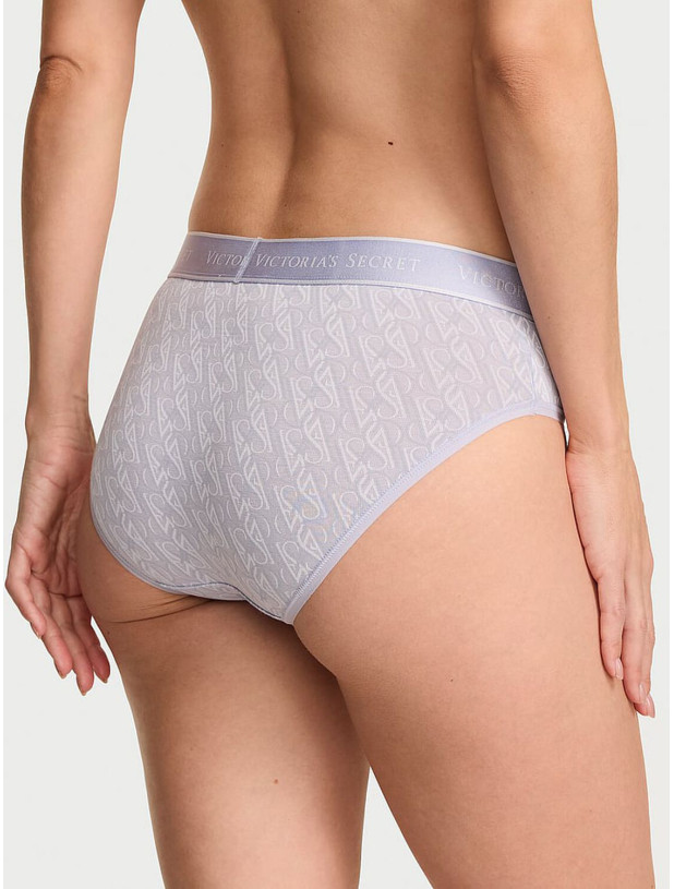 Бавовняні Трусики Хіпхагер Victoria's Secret Logo Cotton Hiphugger Panty_2