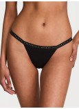 Трусики Стрінги Victoria's Secret Stretch Cotton V-String Panty_1